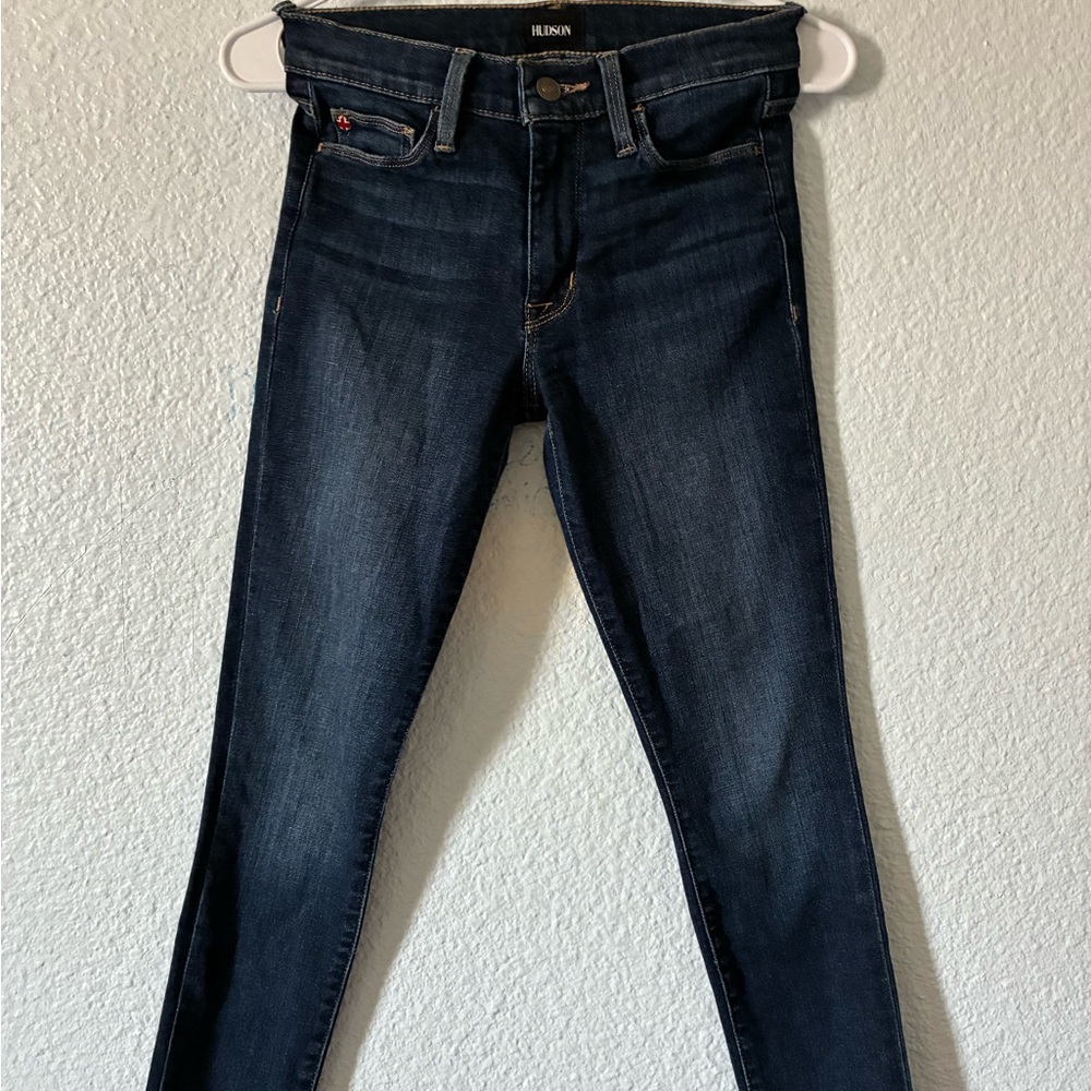 Hudson Jeans Blue Skinny Denim